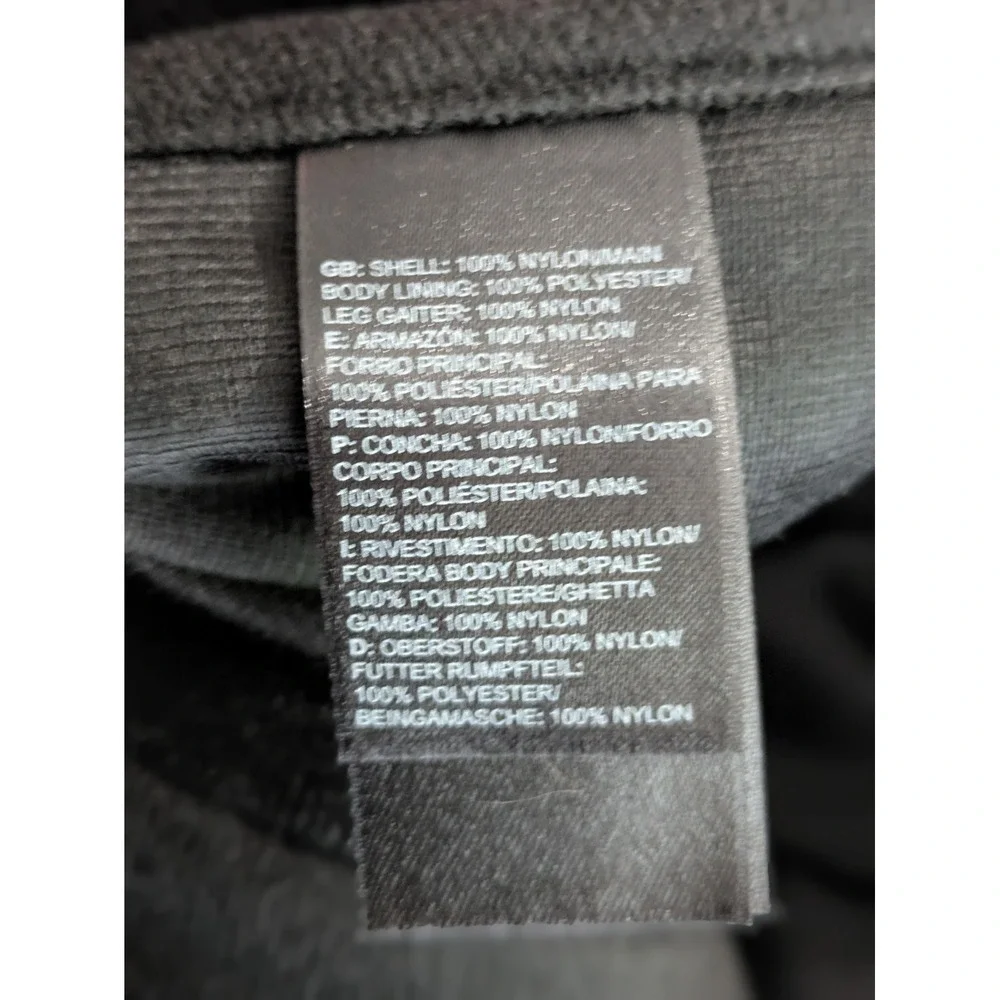 The North Face Men Large Black HyVent Ski Snowboard Pants Insulated Waterproof